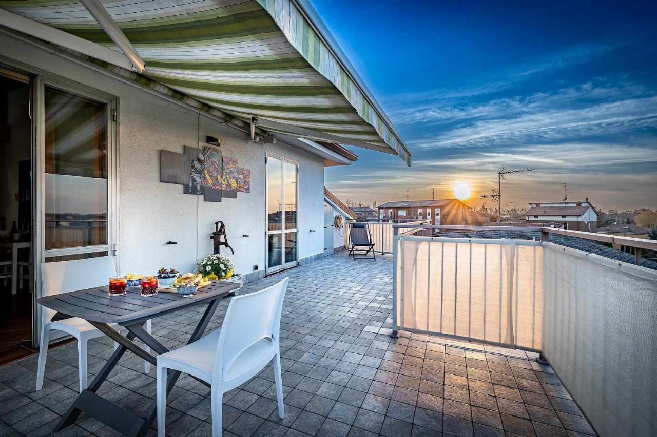 Il Terrazzo Sul Tramonto Leilighet Bastiglia Eksteriør bilde